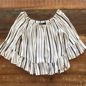 Off the shoulder Zara blouse